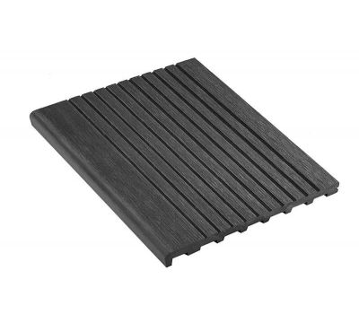 Ступень полнотелая из ДПК Step Графит от производителя  Deckart (Россия) по цене 2 500 р