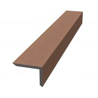 Уголок ДПК для террасной доски NauticPrime, 60x40x2900мм, Кедр Уголок ДПК для террасной доски NauticPrime, 60x40x2900мм, Кедр