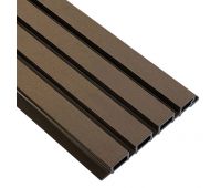 Реечная Фасадная панель Wood-X 219х26 (Шлифованная) Венге