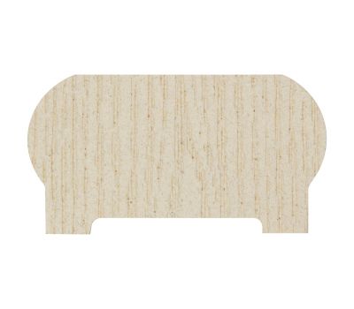 Заглушка торцевая для перил ДПК 95х50 Слоновая кость от производителя Faynag по цене 385 р Заглушка торцевая для перил ДПК 95х50 Слоновая кость от производителя Faynag по цене 385 р