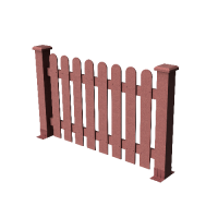 Декоративные ограждения ДПК " Сежурне", Мербау, шлифованное Декоративные ограждения ДПК " Сежурне", Мербау, шлифованное