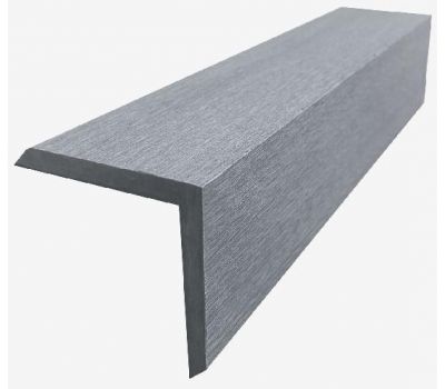 Угол декоративный (L-планка) 50×50 Серый от производителя  RusDecking по цене 240 р