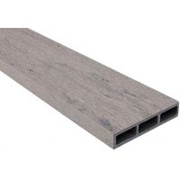 Доска ДПК 3D Storm Серая микс