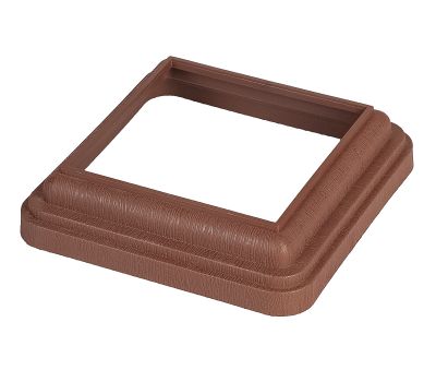 Крышка нижняя 140х140 Extrusion Махагон от производителя  Woodvex по цене 1 035 р