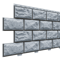 Фасадные панели Альпийская горка - Серо-голубой Фасадные панели Альпийская горка - Серо-голубой