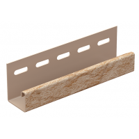 J-планка Стоун-хаус Камень Золотистый