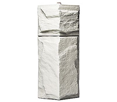 Угол Гранит Леон - Белый от производителя Т-сайдинг по цене 380 р Угол Гранит Леон - Белый от производителя Т-сайдинг по цене 380 р