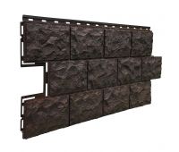 ФАСАДНЫЕ ПАНЕЛИ Доломит Тёмно коричневый