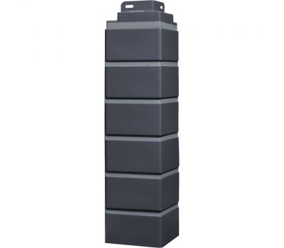 Угол Кирпич Клинкерный Графит от производителя  Fineber по цене 490 р