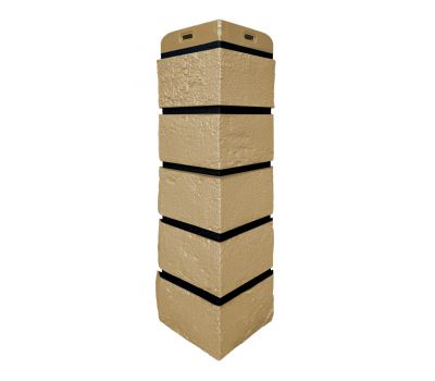 Угол Премиум состаренный кирпич Песочный (шов RAL 9005) от производителя Grand Line по цене 686 р Угол Премиум состаренный кирпич Песочный (шов RAL 9005) от производителя Grand Line по цене 686 р