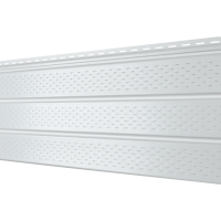 Софит PRO Классический с полной перфорацией Белый