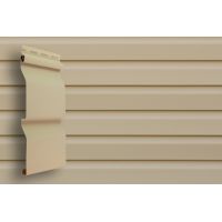 Виниловый сайдинг Standart Корабельная доска XL (3,6м) - Бежевый Виниловый сайдинг Standart Корабельная доска XL (3,6м) - Бежевый