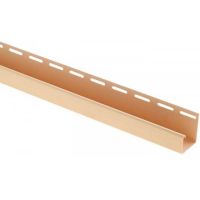 J-профиль Люкс Крашенный, T-15, ВН, Золотистый J-профиль Люкс Крашенный, T-15, ВН, Золотистый