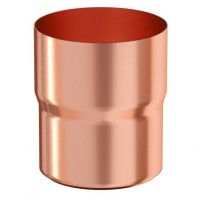 Соединитель трубы Медь 125/90 Соединитель трубы Медь 125/90