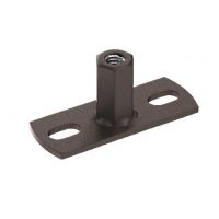 Держатель для хомута под метиза RR 32 Тёмно-коричневый matt 150/100 Держатель для хомута под метиза RR 32 Тёмно-коричневый matt 150/100