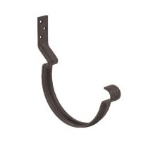 Крюк крепления желоба короткий RR 32 Тёмно-коричневый matt 125/90