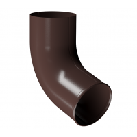 Отвод трубы D90, ШОКОЛАД (RAL 8019) Отвод трубы D90, ШОКОЛАД (RAL 8019)