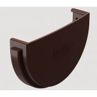 Заглушка желоба Тёмно-коричневый Заглушка желоба Тёмно-коричневый